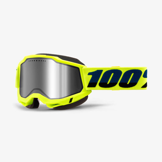 ACCURI 2 SNOWMOBILE Dual Pane Vented Goggle Neon Yellow